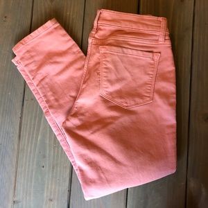 Banana Republic Factory Pink Denim Leggings
